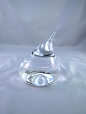22. Steuben Pear Paperweight